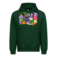 Forest Green Halloween Nurse Coffee Cups Urban Hoodie - texasbilliewilder