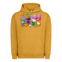 Pigment Peanut Butter Halloween Nurse Coffee Cups Urban Hoodie - texasbilliewilder