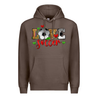 Coffee love soccer Premium Hoodie - Zillion Design Studio