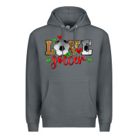 Rock love soccer Premium Hoodie - Zillion Design Studio