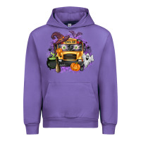 Tulip Halloween School Bus Urban Hoodie - texasbilliewilder