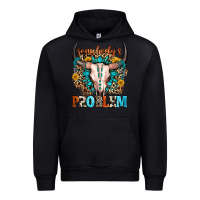 Black somebody's problem Urban Hoodie - Zillion Design Studio