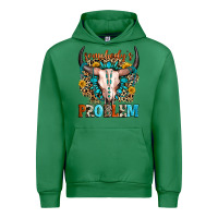 Emerald somebody's problem Urban Hoodie - Zillion Design Studio