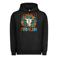 Pigment Black somebody's problem Urban Hoodie - Zillion Design Studio