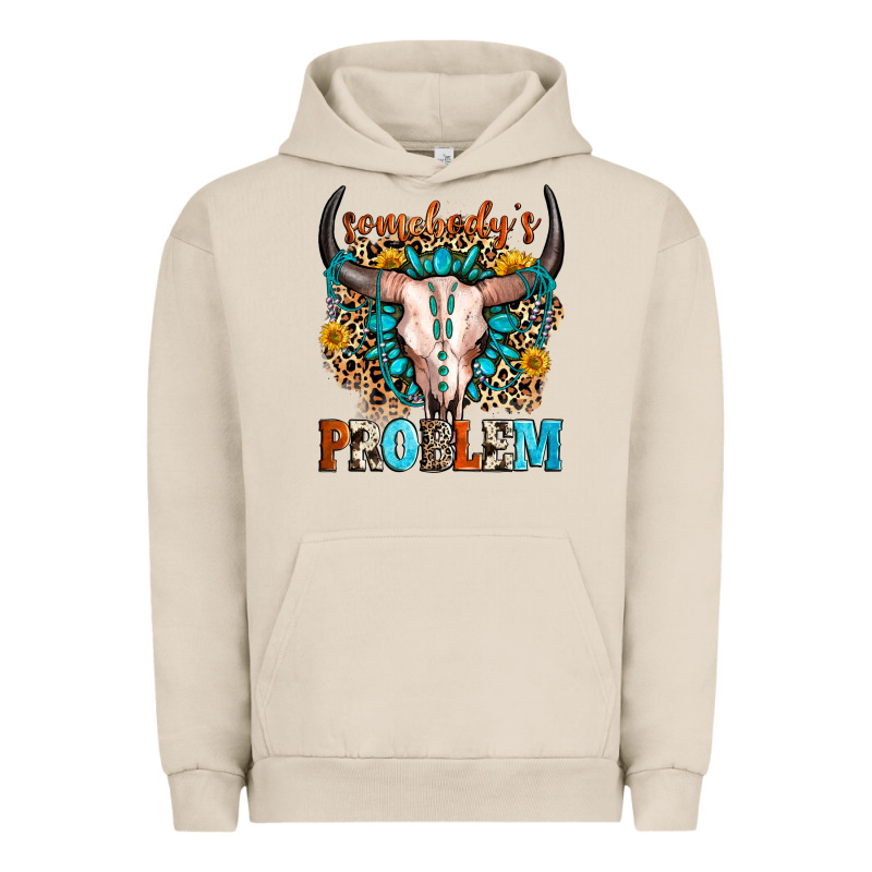 Somebody's Problem Urban Hoodie by Zillion Design Studio | Teevron