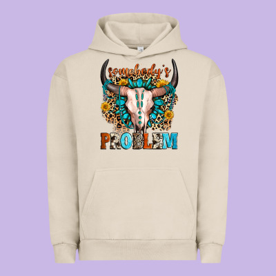 Somebody's Problem Urban Hoodie Designed By Zillion Design Studio