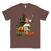 Chestnut Ho Ho Ho Christmas Gnome Classic Tee - BundleAndBundleShop