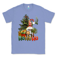 Colony Blue Ho Ho Ho Christmas Gnome Classic Tee - BundleAndBundleShop