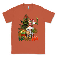 Copper Ho Ho Ho Christmas Gnome Classic Tee - BundleAndBundleShop