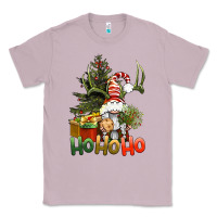 Lilac Ho Ho Ho Christmas Gnome Classic Tee - BundleAndBundleShop