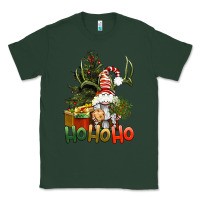 Sports Green Ho Ho Ho Christmas Gnome Classic Tee - BundleAndBundleShop