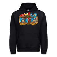Black principal Urban Hoodie - Zillion Design Studio