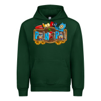 Forest Green principal Urban Hoodie - Zillion Design Studio
