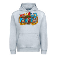 Heather Grey principal Urban Hoodie - Zillion Design Studio