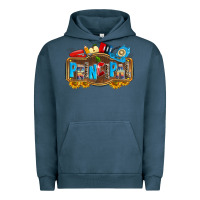 Pigment Midnight Navy principal Urban Hoodie - Zillion Design Studio