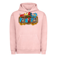Pigment Salmon principal Urban Hoodie - Zillion Design Studio