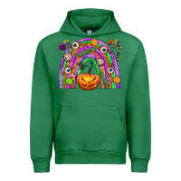 Emerald Halloween Rainbow Urban Hoodie - texasbilliewilder