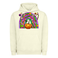Pigment Pistachio Halloween Rainbow Urban Hoodie - texasbilliewilder