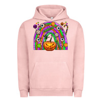 Pigment Salmon Halloween Rainbow Urban Hoodie - texasbilliewilder