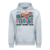 Heather Grey nursing student Urban Hoodie - Zillion Design Studio