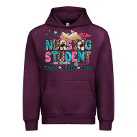Mauve Wine nursing student Urban Hoodie - Zillion Design Studio