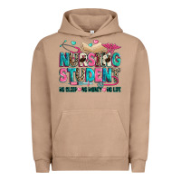 Pigment Burro nursing student Urban Hoodie - Zillion Design Studio