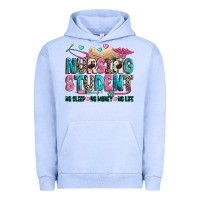 Pigment Grape Ice nursing student Urban Hoodie - Zillion Design Studio