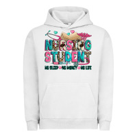 Pigment Lunar Rock nursing student Urban Hoodie - Zillion Design Studio