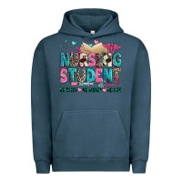 Pigment Midnight Navy nursing student Urban Hoodie - Zillion Design Studio