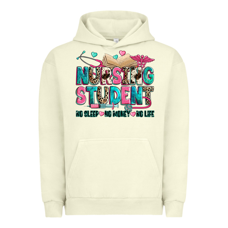 Nursing Student Urban Hoodie by Zillion Design Studio | Teevron