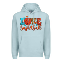 Blue Mist love basketball Premium Hoodie - Zillion Design Studio