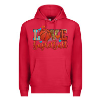 Cardinal love basketball Premium Hoodie - Zillion Design Studio