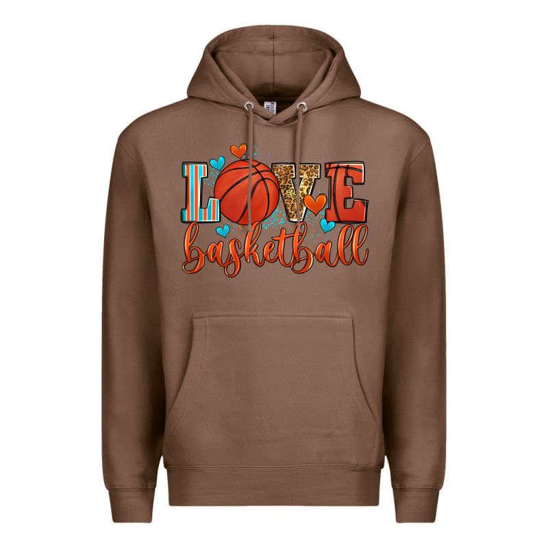 Love Basketball Premium Hoodie by Zillion Design Studio | Teevron
