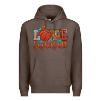 Coffee love basketball Premium Hoodie - Zillion Design Studio