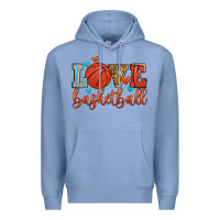 Colony Blue love basketball Premium Hoodie - Zillion Design Studio