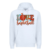 White love basketball Premium Hoodie - Zillion Design Studio