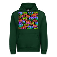 Forest Green Halloween Pumpkins Urban Hoodie - texasbilliewilder