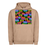 Pigment Burro Halloween Pumpkins Urban Hoodie - texasbilliewilder