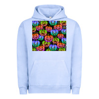 Pigment Grape Ice Halloween Pumpkins Urban Hoodie - texasbilliewilder