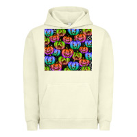 Pigment Pistachio Halloween Pumpkins Urban Hoodie - texasbilliewilder