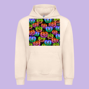Halloween Pumpkins Urban Hoodie Designed By Texasbilliewilder