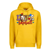 Lemon love baseball Premium Hoodie - Zillion Design Studio