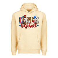 Pina Colada love baseball Premium Hoodie - Zillion Design Studio