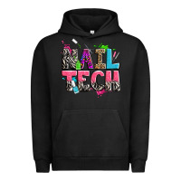 Pigment Black nail tech Urban Hoodie - Zillion Design Studio