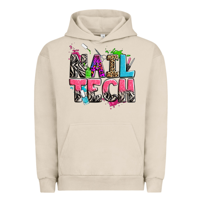 Nail Tech Urban Hoodie by Zillion Design Studio | Teevron
