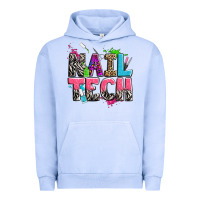 Pigment Grape Ice nail tech Urban Hoodie - Zillion Design Studio