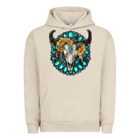 Gamestone With Bull Skull Urban Hoodie | Teevron