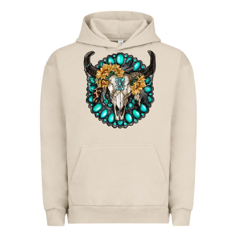 Gamestone With Bull Skull Urban Hoodie by RanaPortraitStore | Teevron