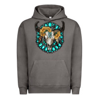 Pigment Tornado gamestone with bull skull Urban Hoodie - RanaPortraitStore
