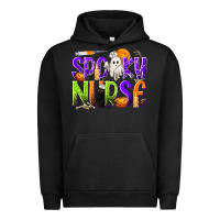 Pigment Black Halloween Spooky Nurse Urban Hoodie - texasbilliewilder